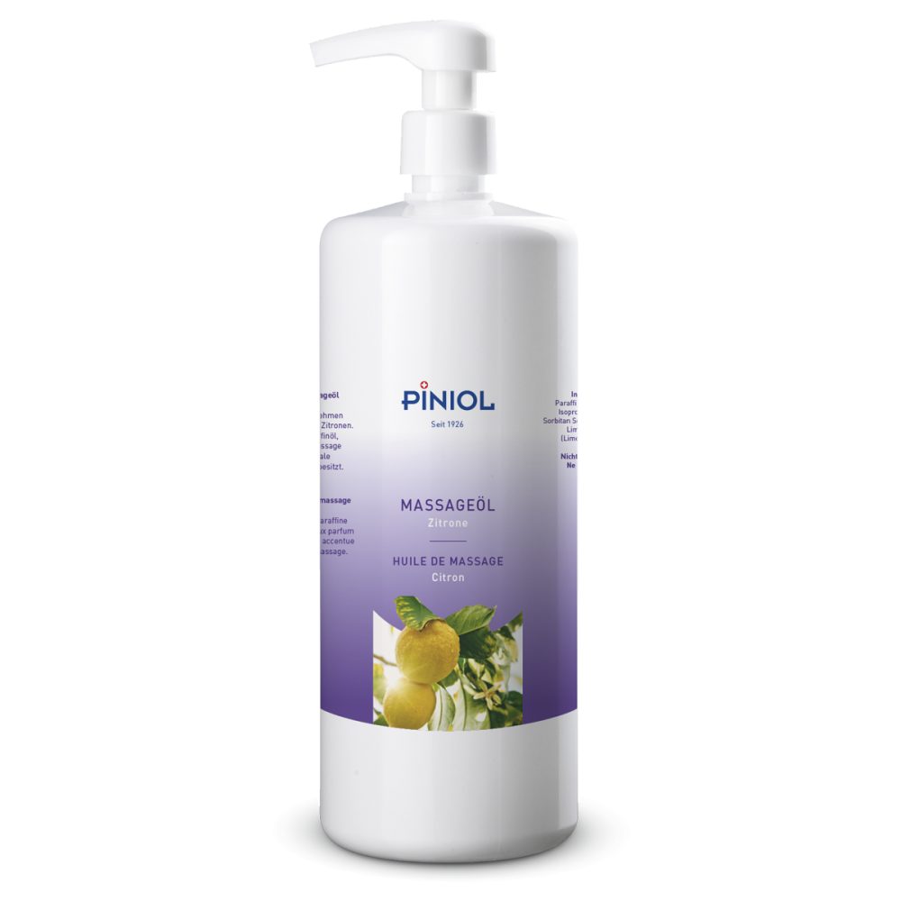 Piniol Massageöl mit Zitronen