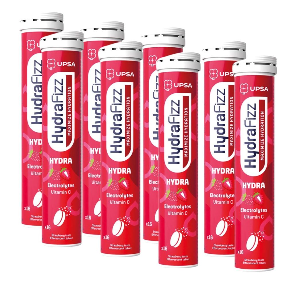 Hydrafizz Hydra Brausetabletten Strawberry 8x 16 Stück
