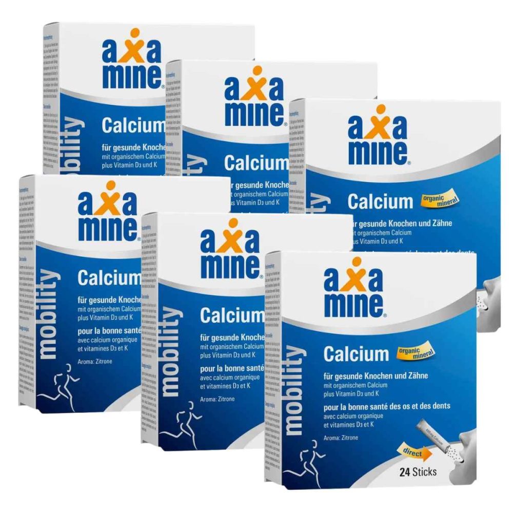 Axamine Calcium Sticks 6x 24 Stück