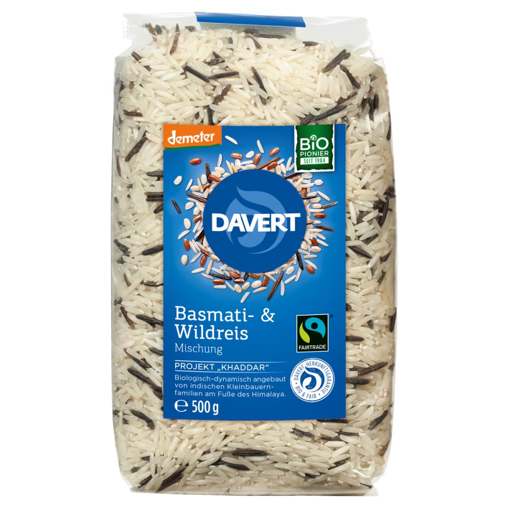 Davert Basmati- & Wildreis Demeter 500 g