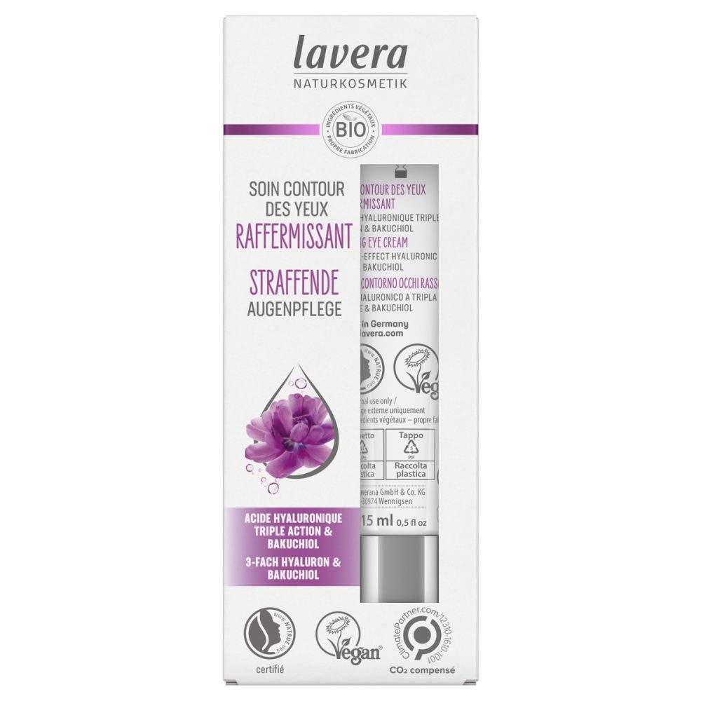 Lavera - Straffende Augenpflege, 15 ml