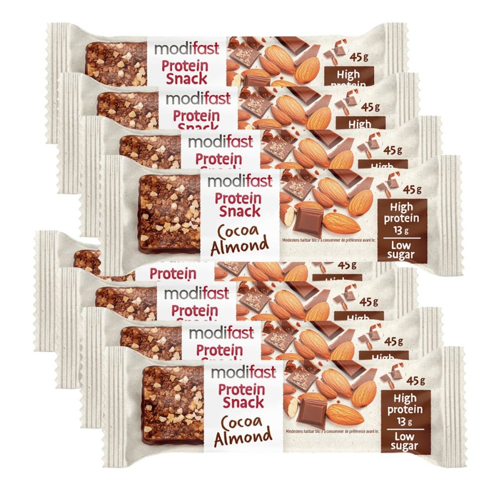 Modifast Riegel High Protein Schokolade Mandel 8 x 45 g