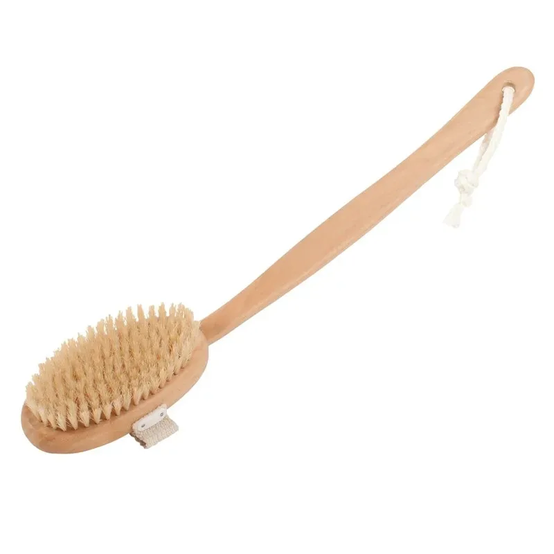 Croll & Denecke Badebürste mit Wildschweinborsten | 48 cm