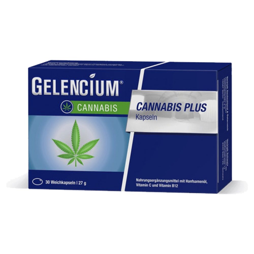 GELENCIUM Cannabis Plus Kapseln Blister (30 Kapseln)