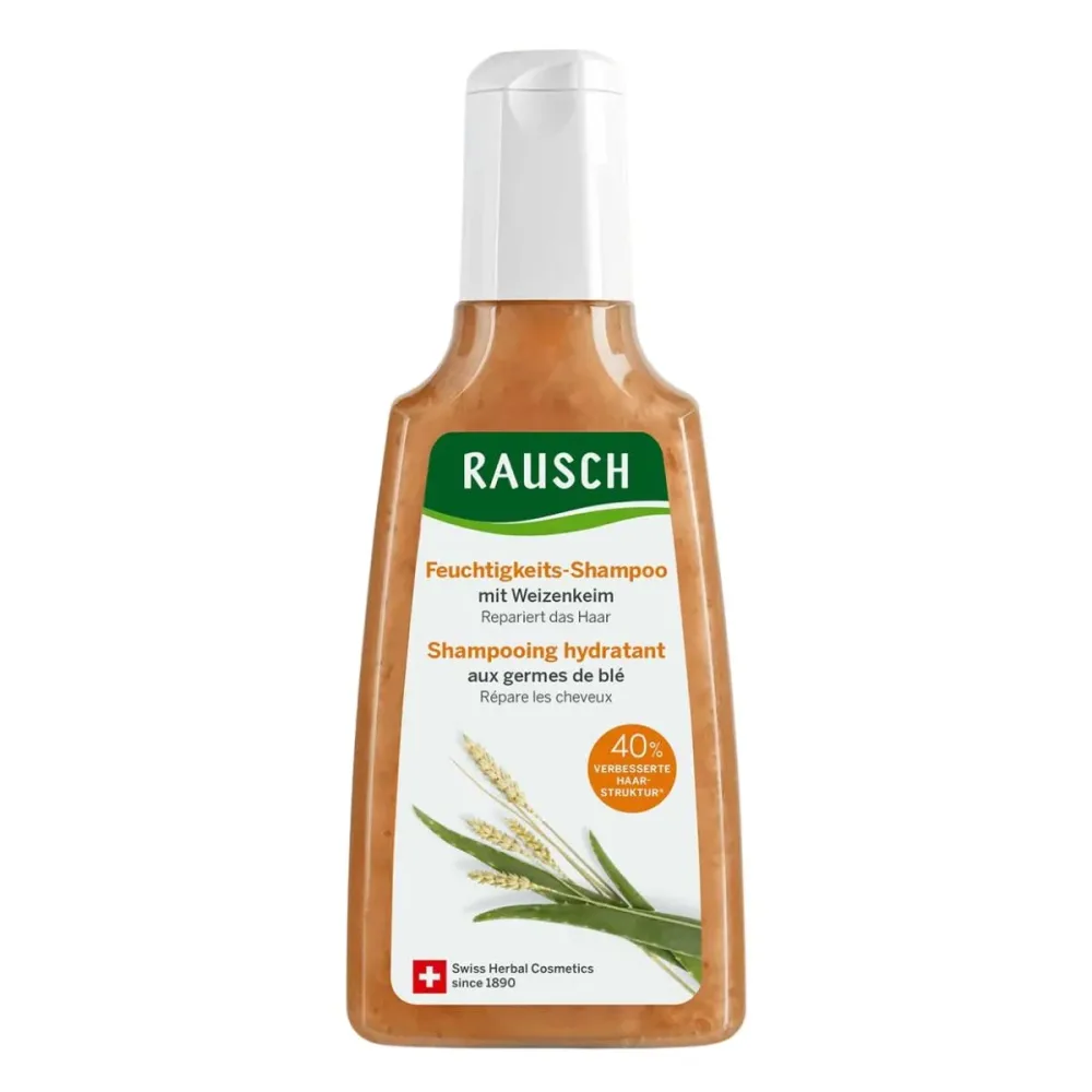 Rausch - Feuchtigkeits-Shampoo mit Weizenkeim, 200 ml
