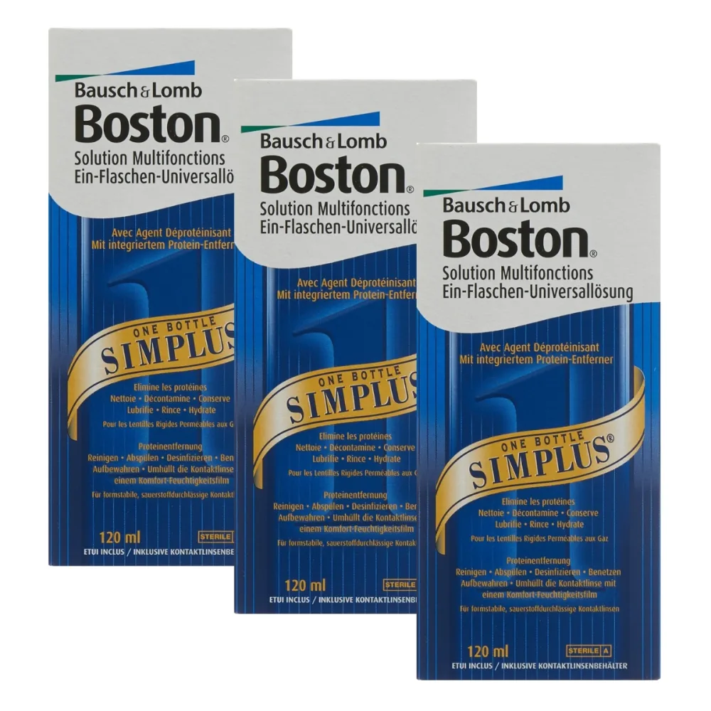 Boston Simplus 3 x 120 ml