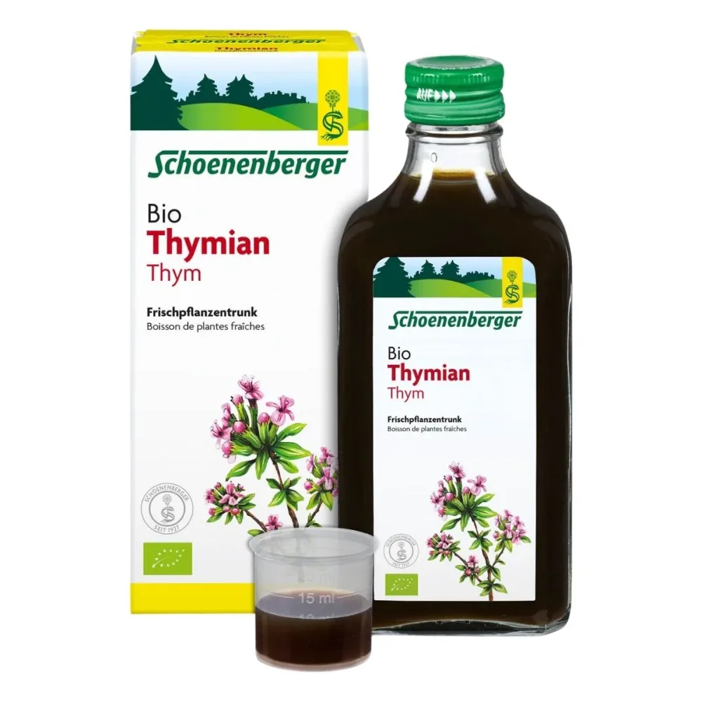 Schoenenberger Thymian Frischpflanzensaft Bio 200 ml