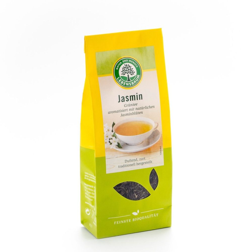 LEBENSBAUM Grüntee Jasmin Beutel 75 g