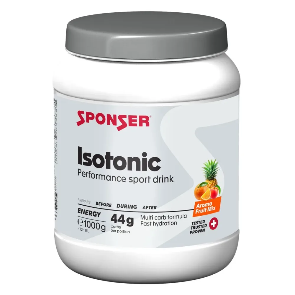 Sponser Isotonic Fruitmix 1000 g Getränkepulver Weiss, Herren, Größe: 0