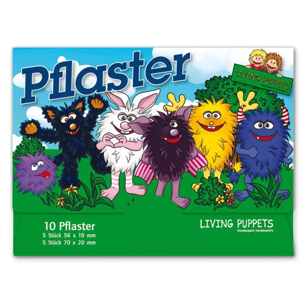 Lutz Mauder Kinderpflaster Living Puppets 10 Stück