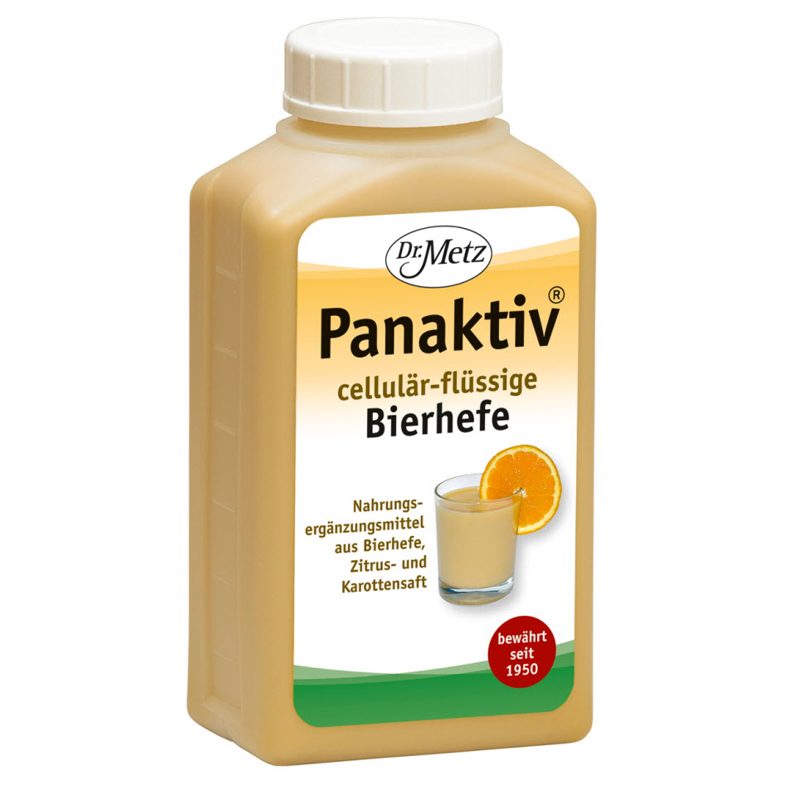 DR. METZ Panaktiv Bierhefe liq Fl 500 ml