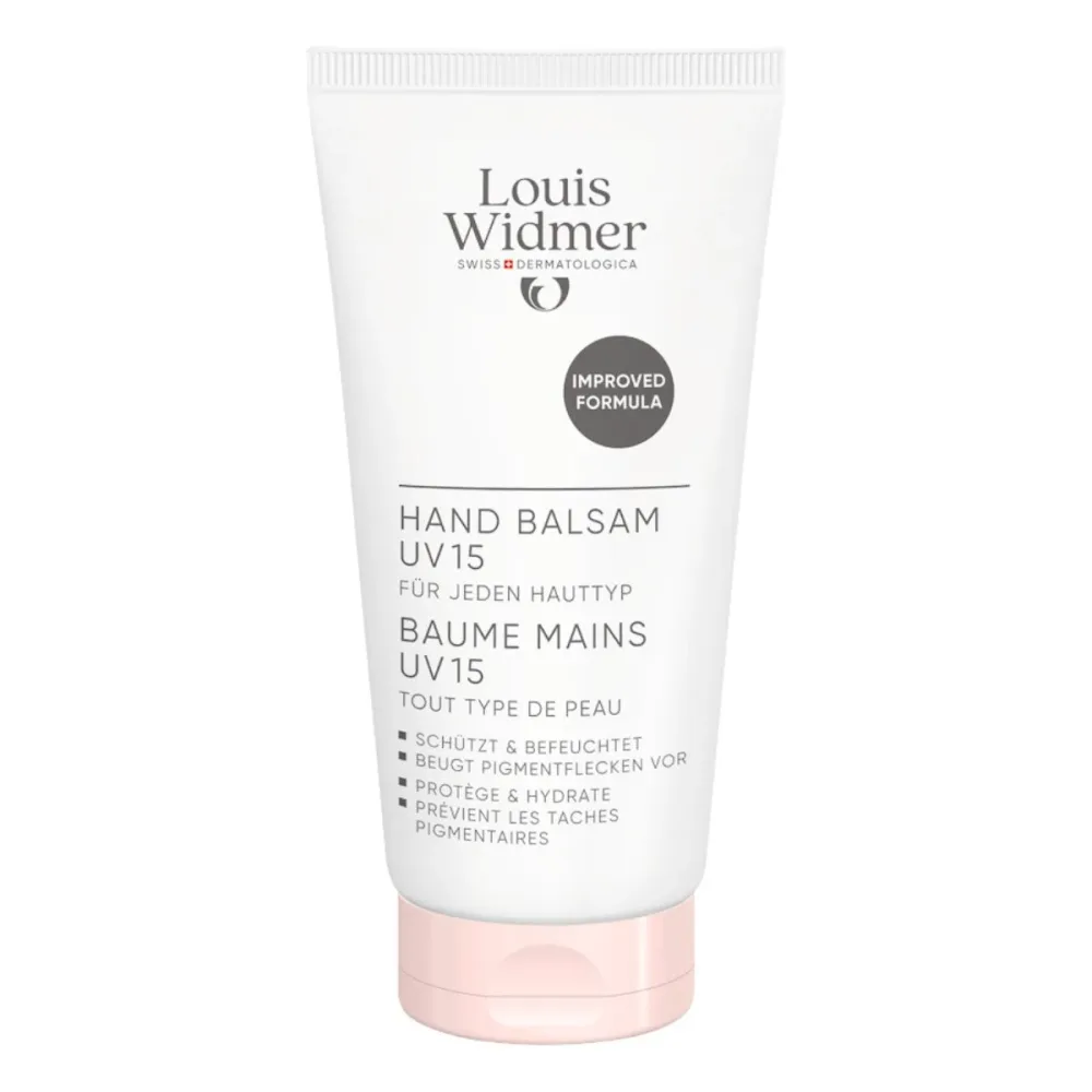 Louis Widmer Hand Balsam Uv15 ohne Parfum Tb 75 ml