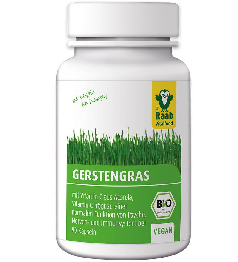 Raab Gerstengras Kapseln 90 Stück