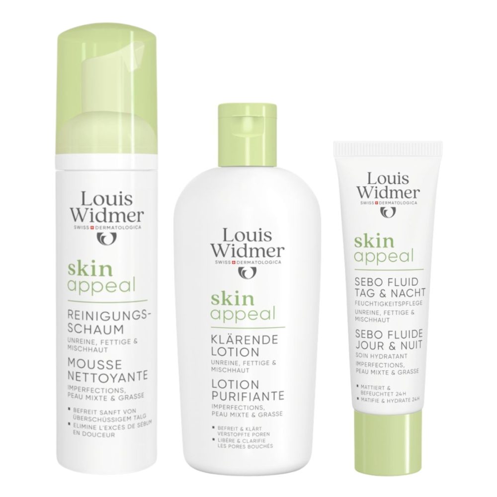 Louis Widmer Skin Appeal 3 Steps Set