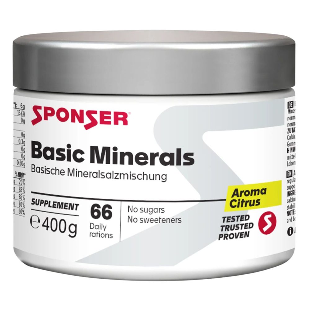 Sponser Basic Minerals Citrus Pulver 400 g