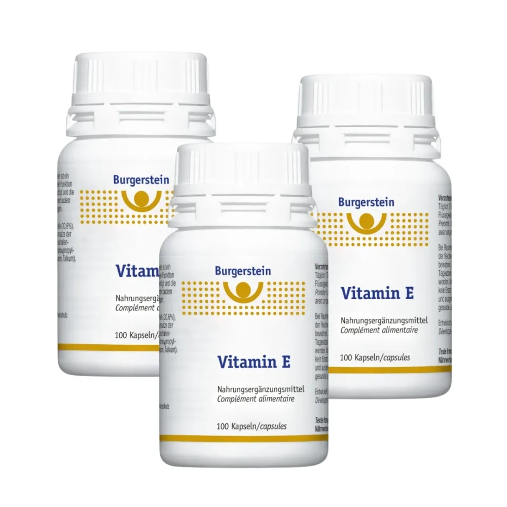 Burgerstein Vitamin E Kapseln 3 x 100 Stück
