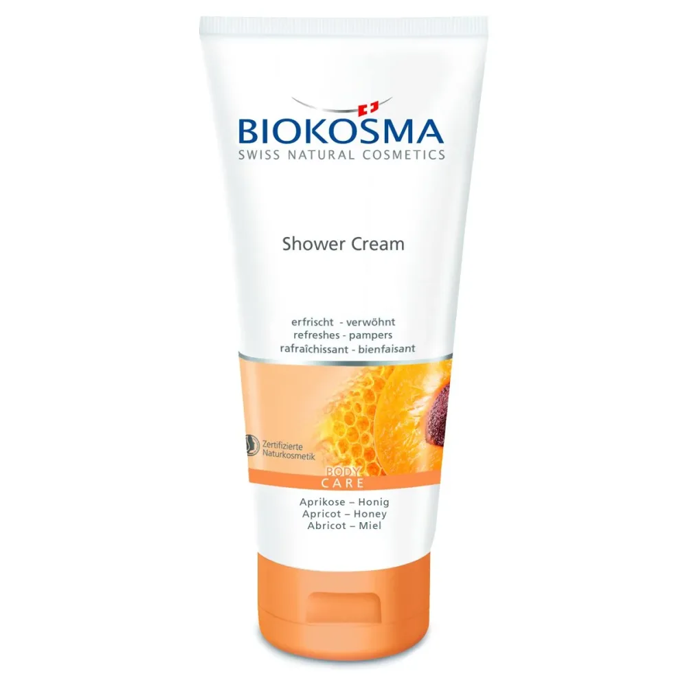 Biokosma Shower Cream Bio-Aprikose – Bio-Honig 30ml