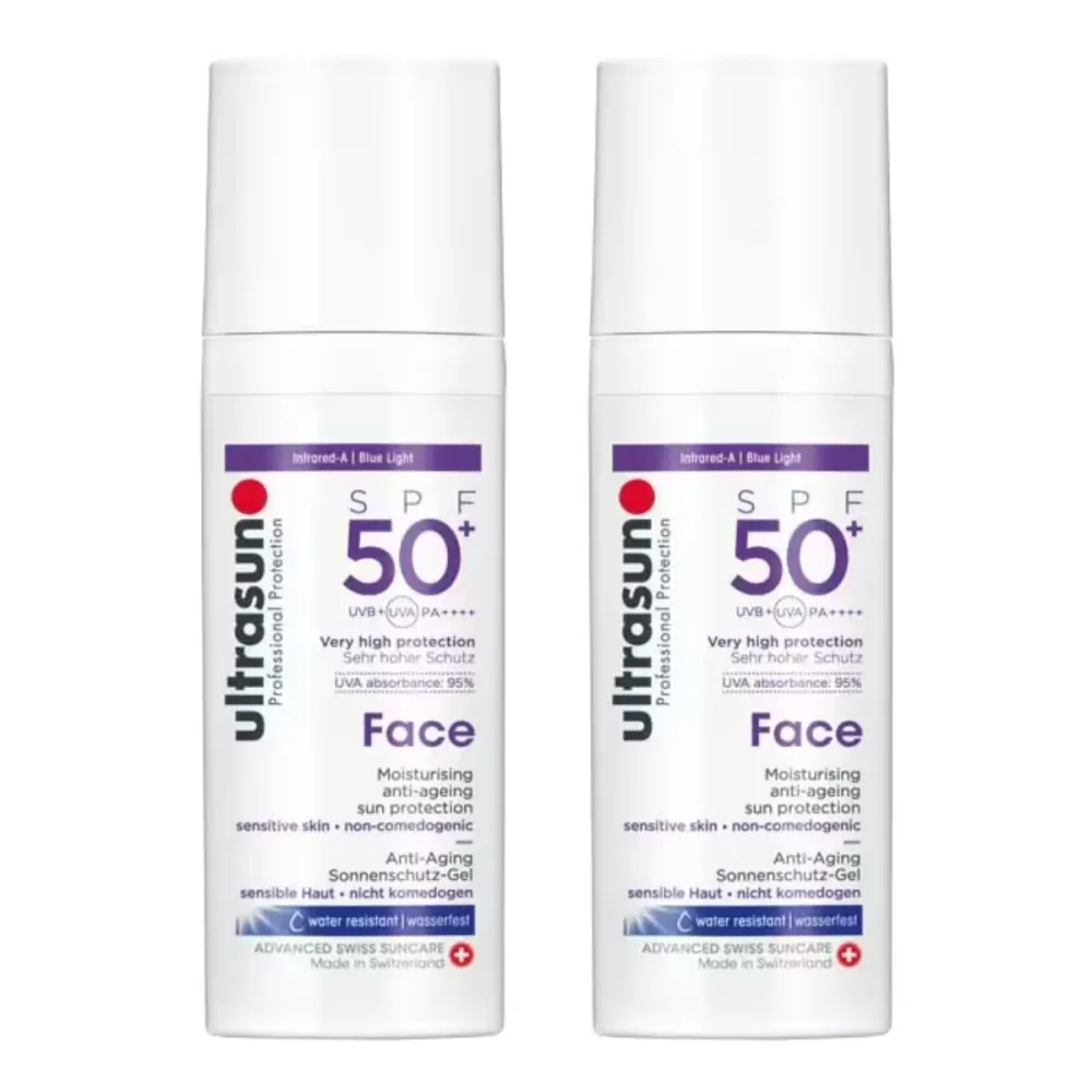 Ultrasun Face SPF 50+ 2x 50 ml