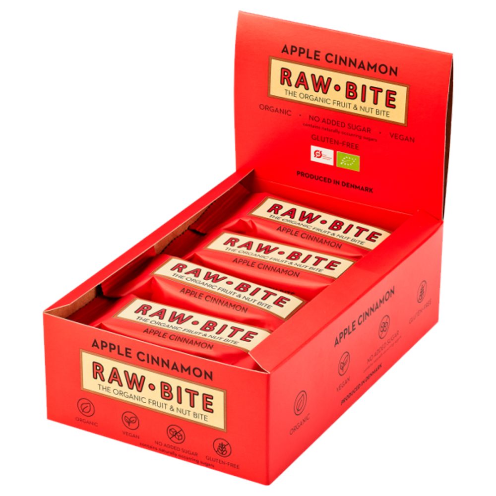 Raw Bite Rohkostriegel Apfel-Zimt 12x 50 g