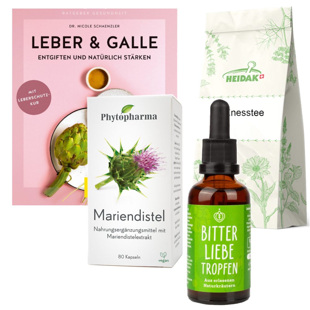 Leber Gesundheits-Paket mit Buch