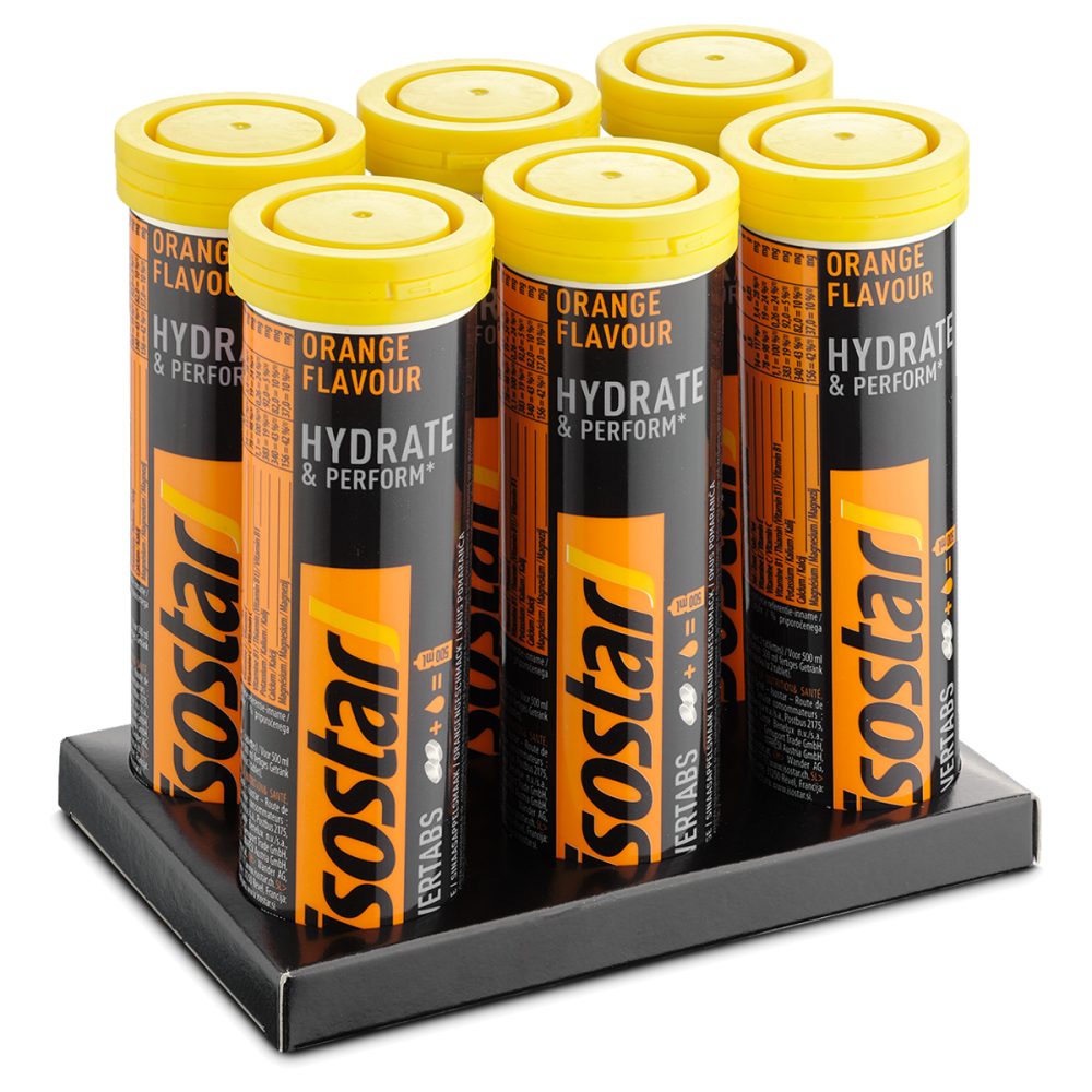 Isostar Power Tabs Orange 6 x 10 Stück