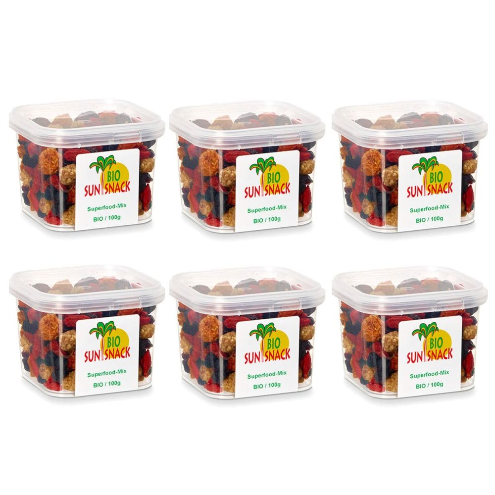 Sun Snack Bio Superfood-Mix 6 Dosen 100 g