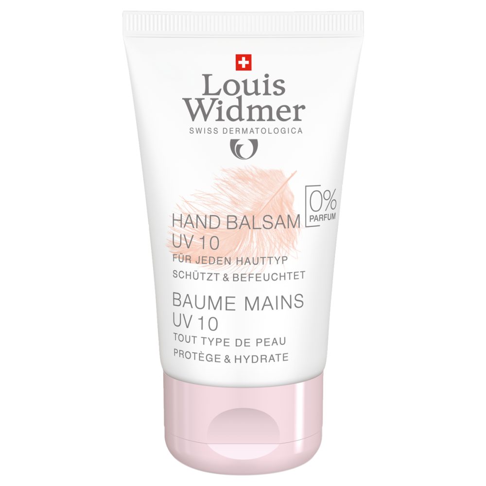 Louis Widmer Hand Balsam UV 10 50 ml ohne Parfum