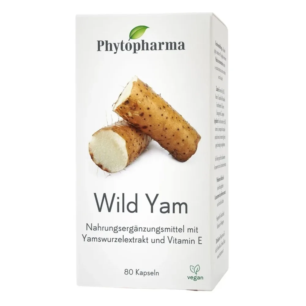 Phytopharma Wild Yam Kapseln 80 Stück