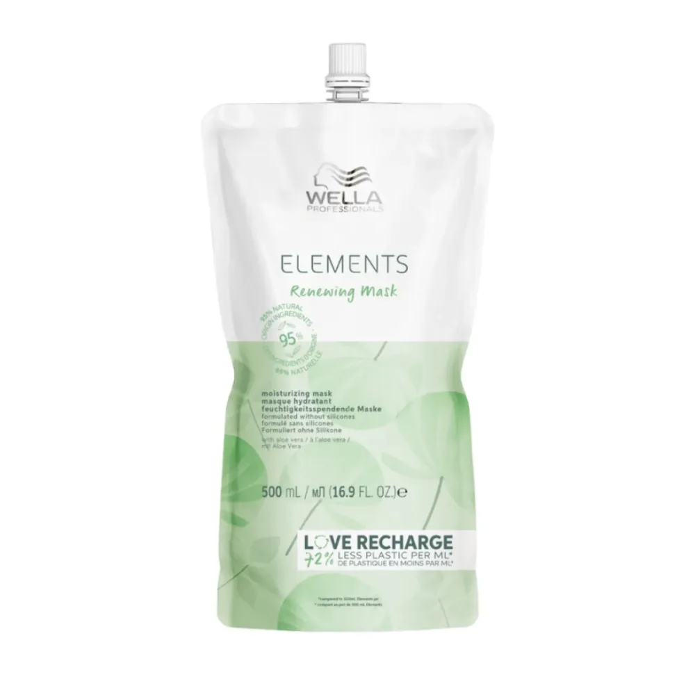 Wella Care Elements Renewing Mask Nachf&uuml;llbeutel 500 ml