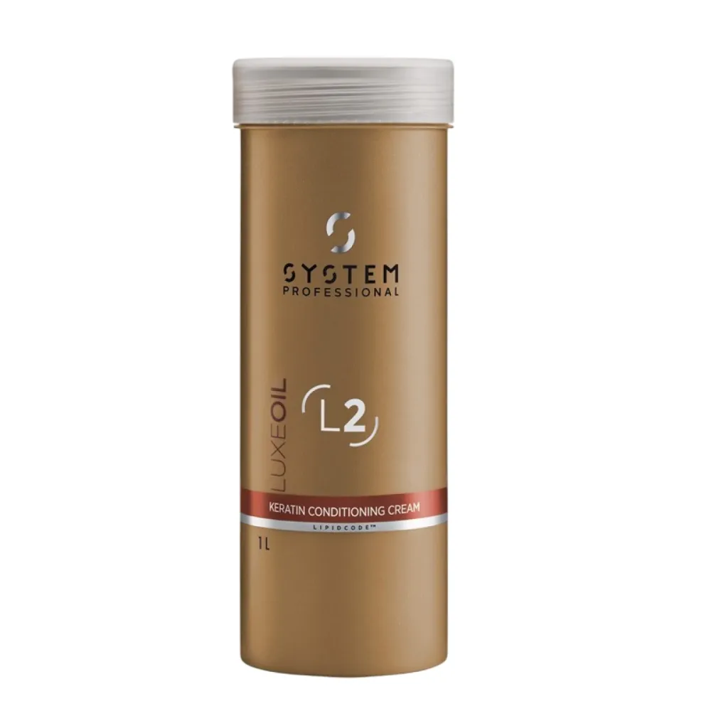 System Professional L2 Luxe Oil Keratin Conditioning Cream 1000ml