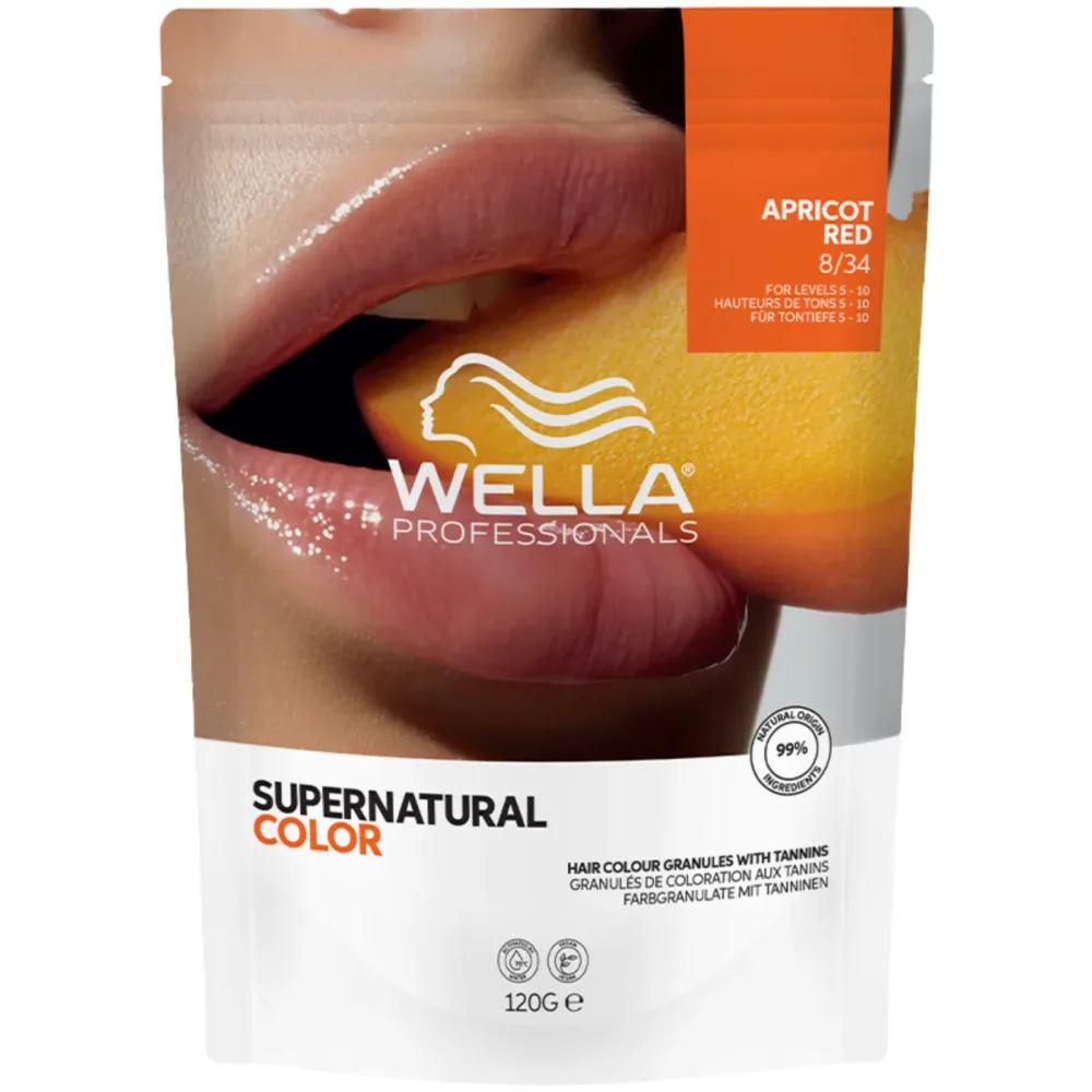 Wella Professionals Supernatural Color 8/34 Apricot Red 120g
