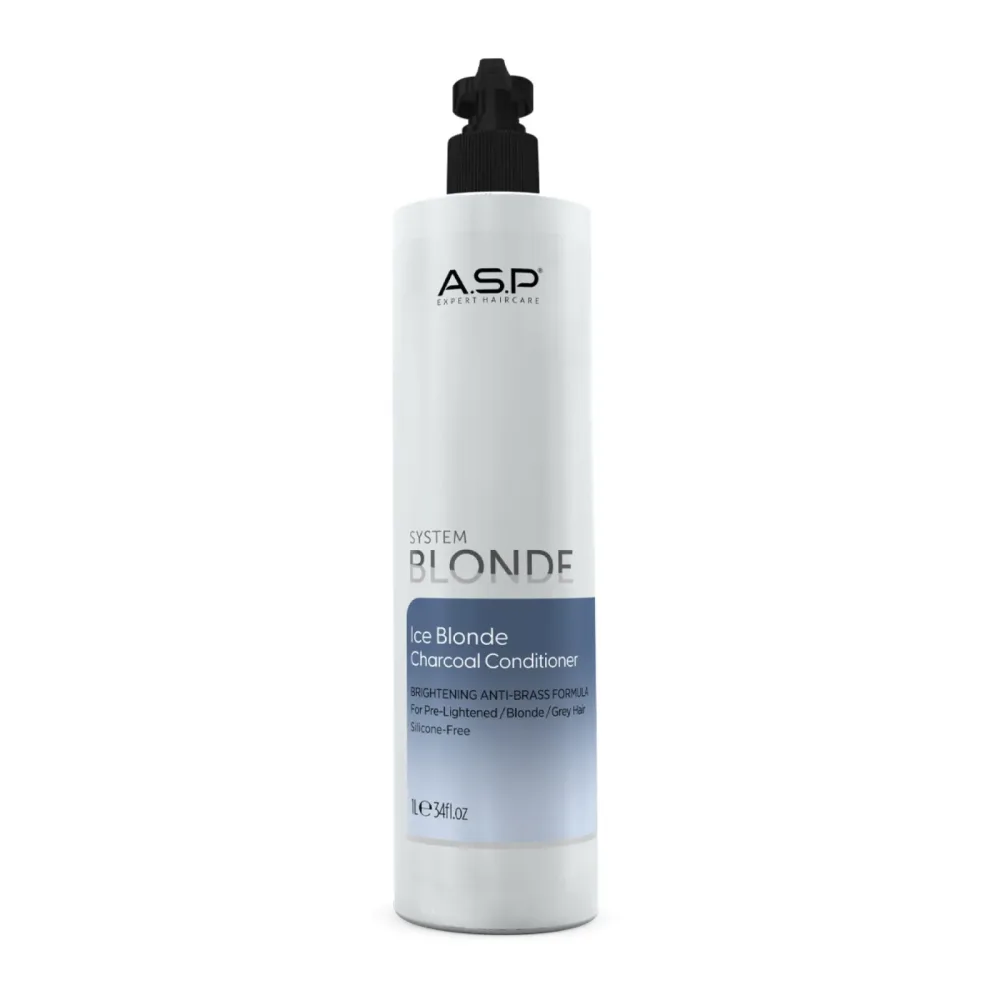ASP System Blonde Ice Blonde Charcoal Conditioner 1000ml