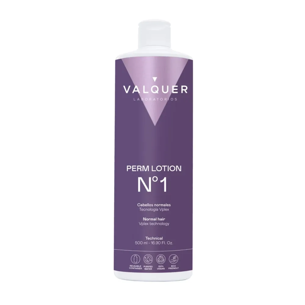 VALQUER WAVE PERMANENT LIQUID Nº 1 (normal hair) 500 ML