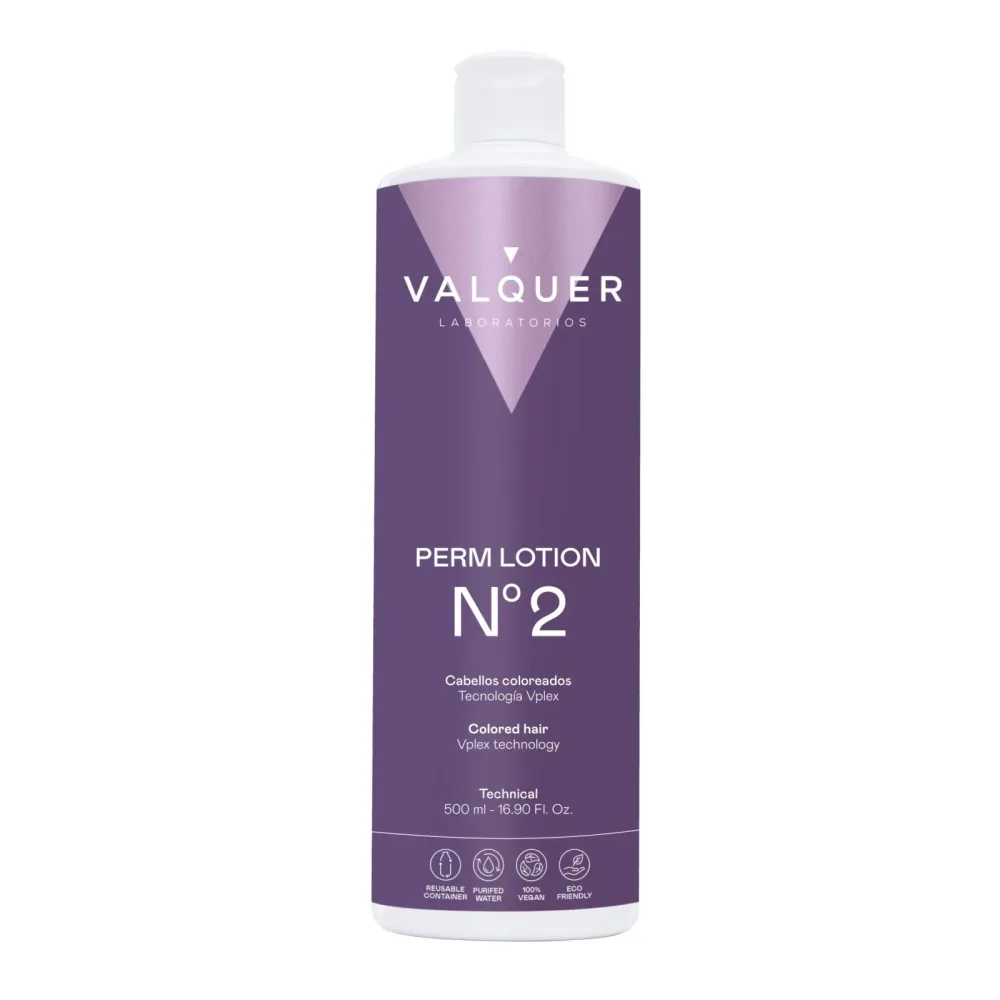 VALQUER WAVE PERMANENT LIQUID Nº 2 (Colured) 500 ML