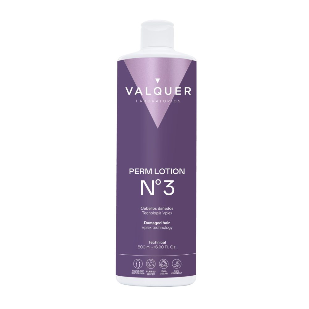 VALQUER WAVE PERMANENT LIQUID Nº 3 (sensitive and damaged hair) 500 ML
