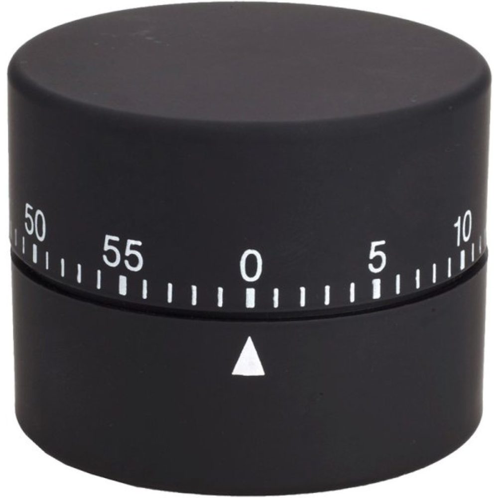 Efalock Timer ROUND schwarz