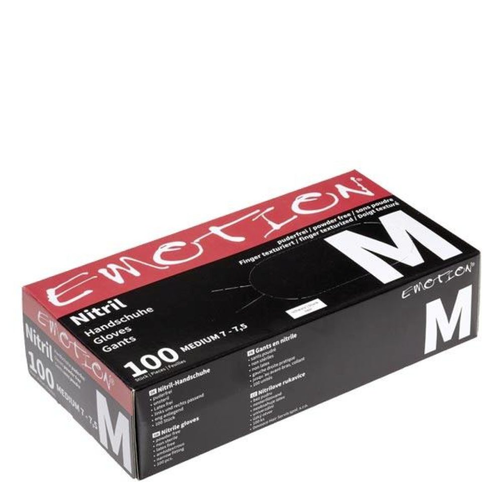 Efalock Nitril Handschuhe M ungepud.schwarz