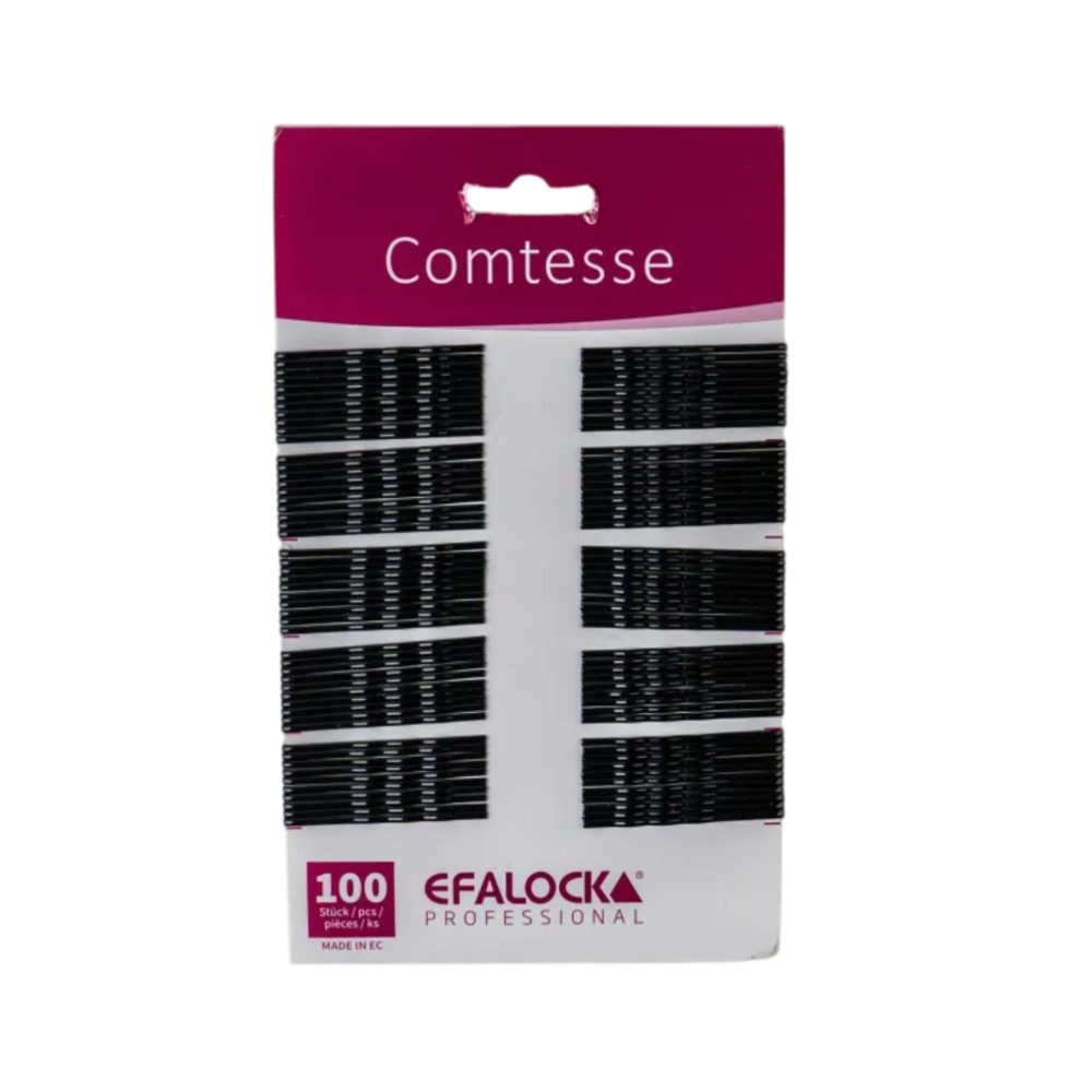 Efalock Comtesse Haarkl.5cm braun 100S