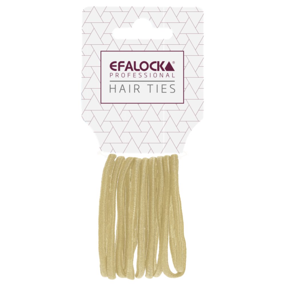 Efalock Haargummi blond 10Stk