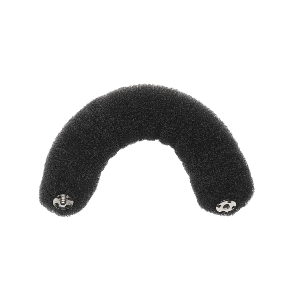 Efalock Knotenrolle 23cm schwarz mit Druckknopf