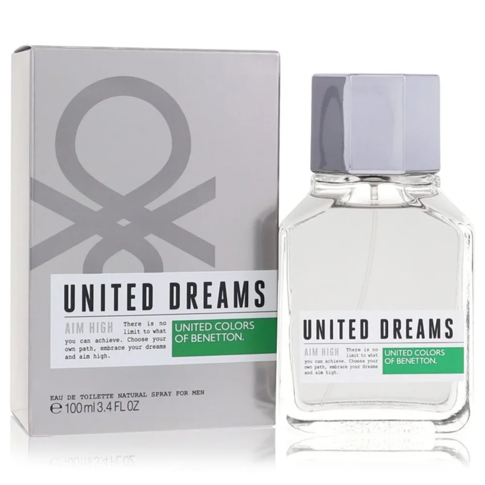 Benetton United Dreams Aim High Eau De Toilette Spray 100 ml