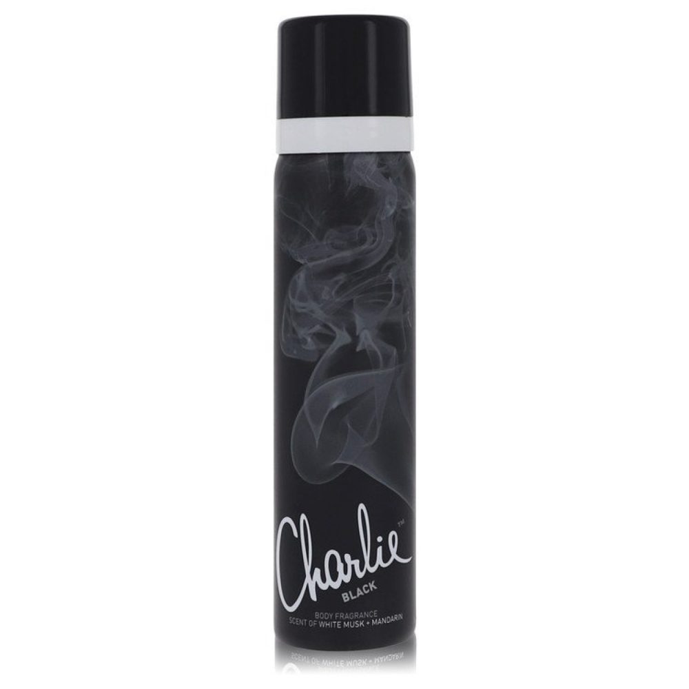 Charlie Black by Revlon Body Fragrance Spray 75 ml