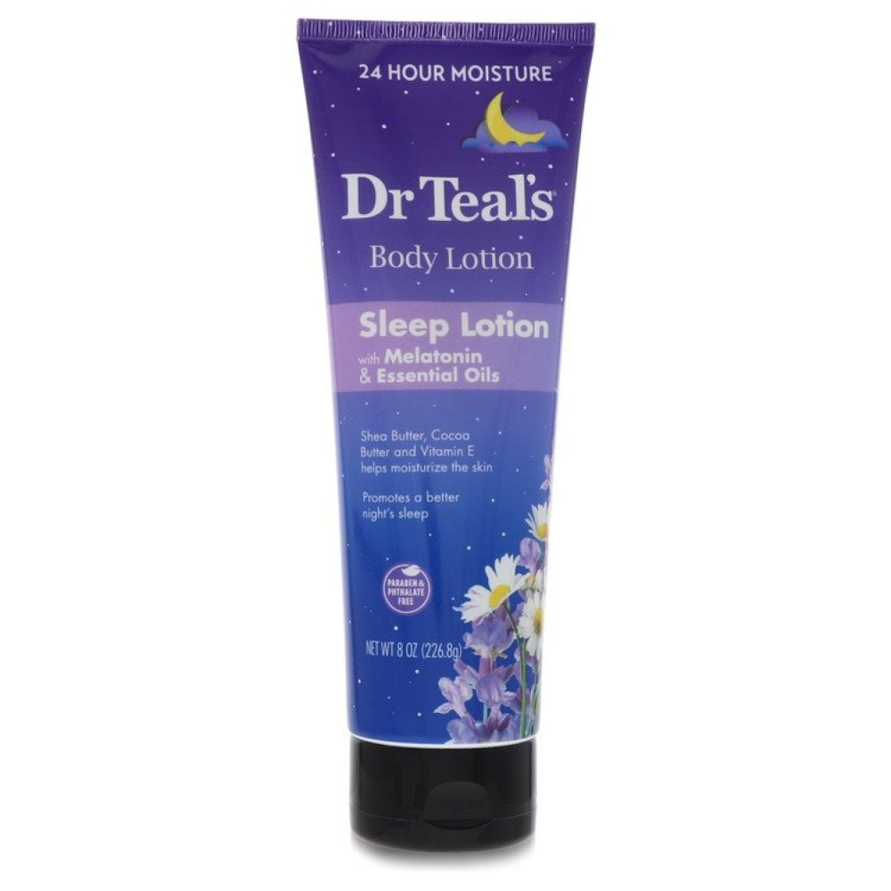 Dr Teal’s Sleep Lotion by Dr Teal’s Sleep Lotion with Melatonin & Essential Oils Promotes a better night’s sleep (Shea butter, Cocoa Butter and Vitamin E 240 ml