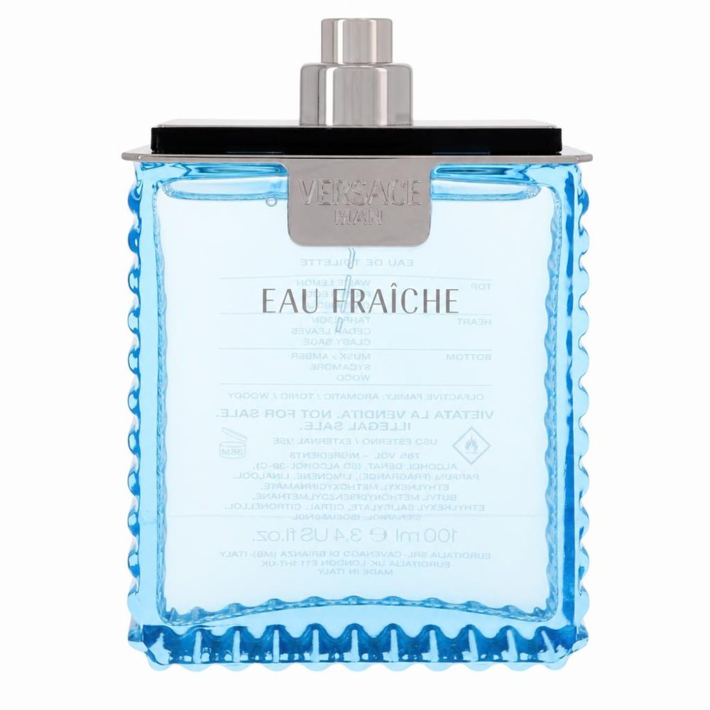 Versace Man by Versace Eau Fraiche Eau de Toilette Spray (Tester) 100 ml