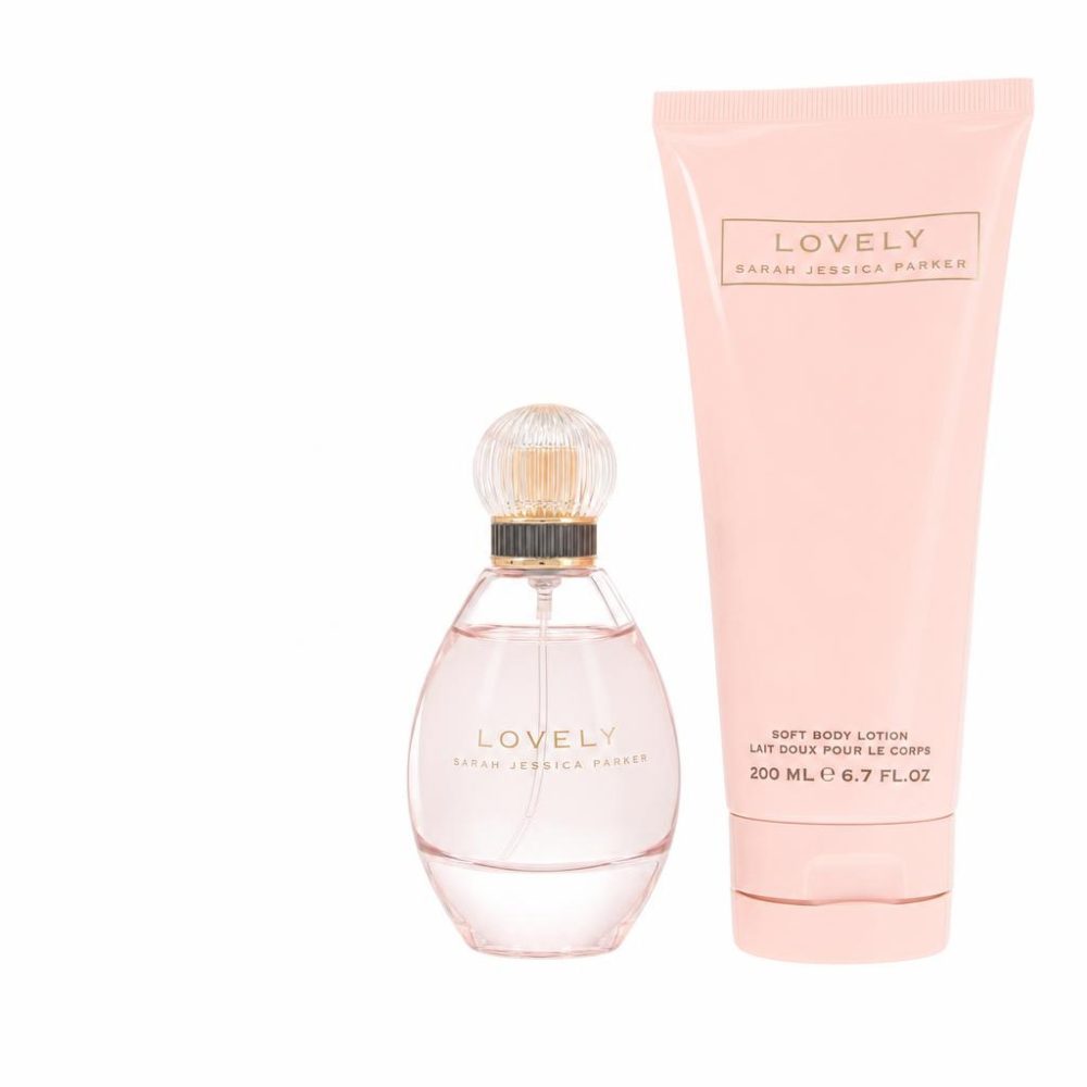 Lovely by Sarah Jessica Parker Gift Set -- 1.7 oz Eau de Parfum Spray + 6.7 oz Body Lotion