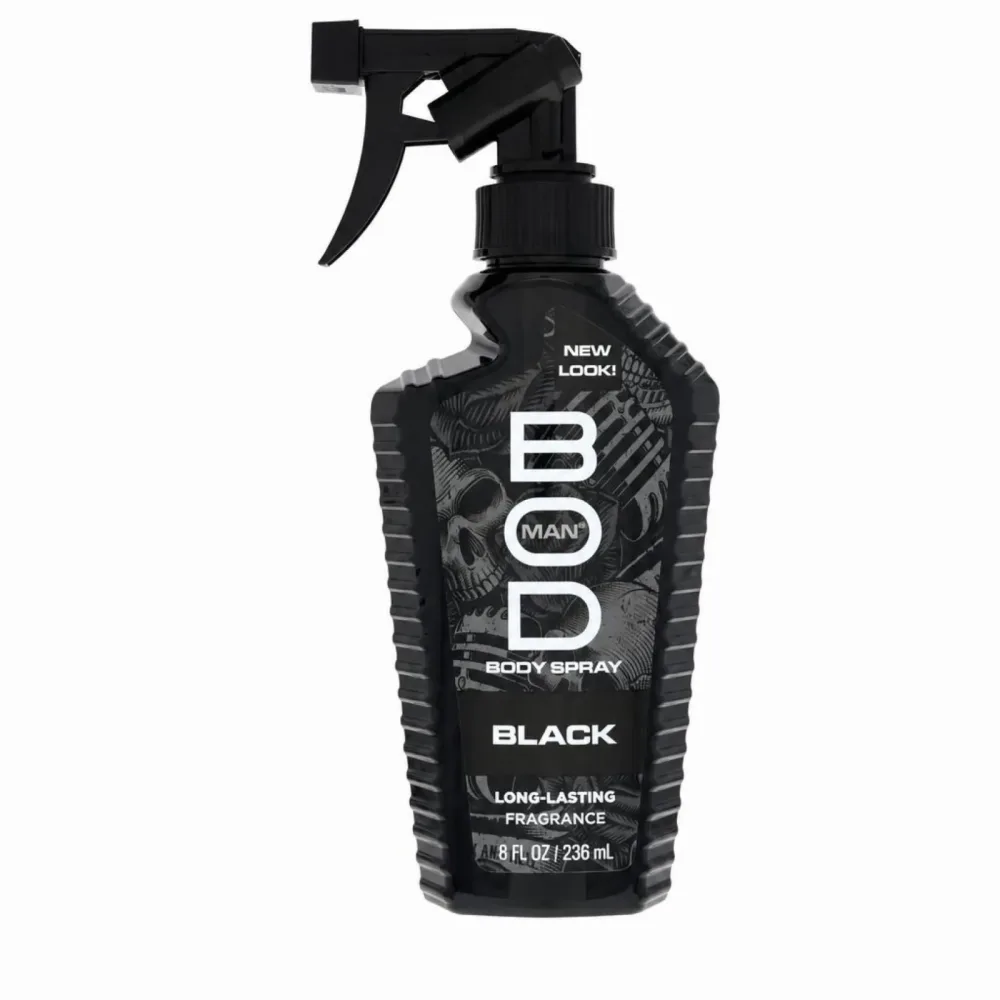 Bod Man Black by Parfums De Coeur Body Spray 240 ml