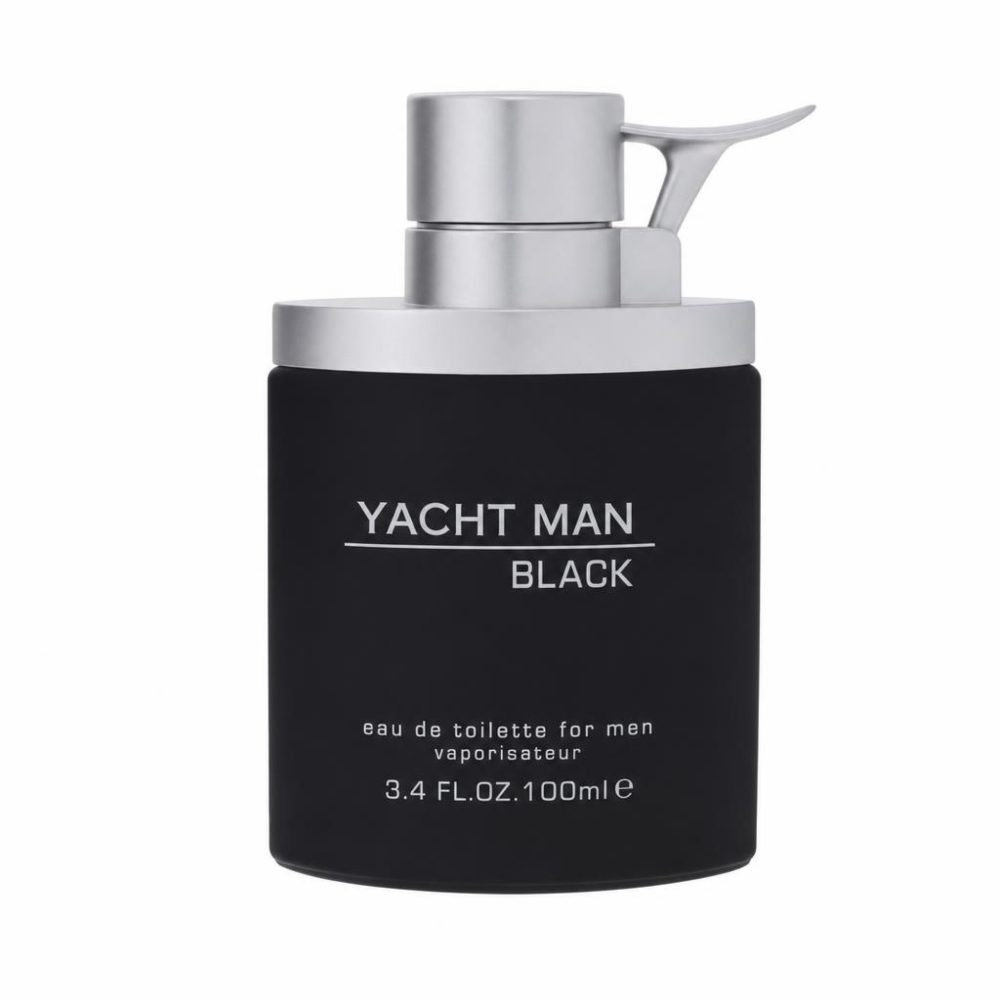 Yacht Man Black by Myrurgia Eau de Toilette Spray 100 ml