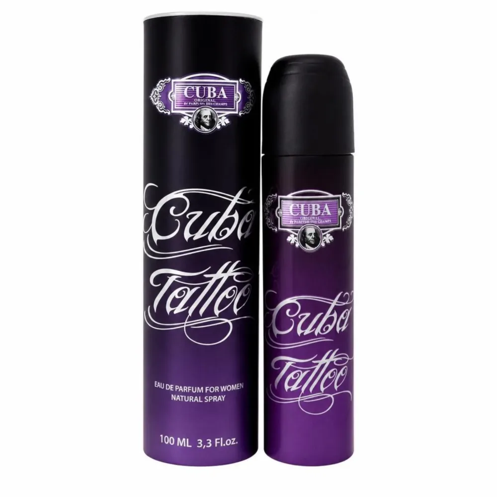 Cuba Tattoo by Fragluxe Eau de Parfum Spray 100 ml