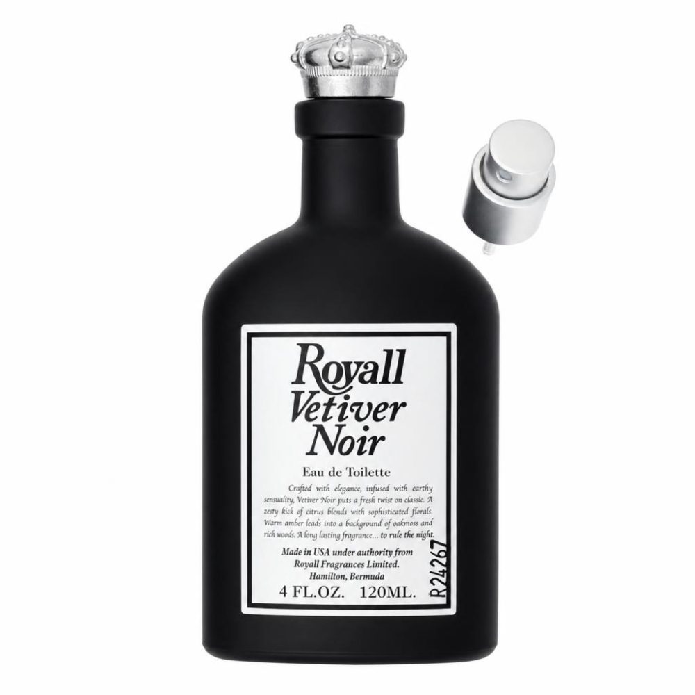 Royall Vetiver Noir by Royall Fragrances Eau de Toilette Spray 120 ml