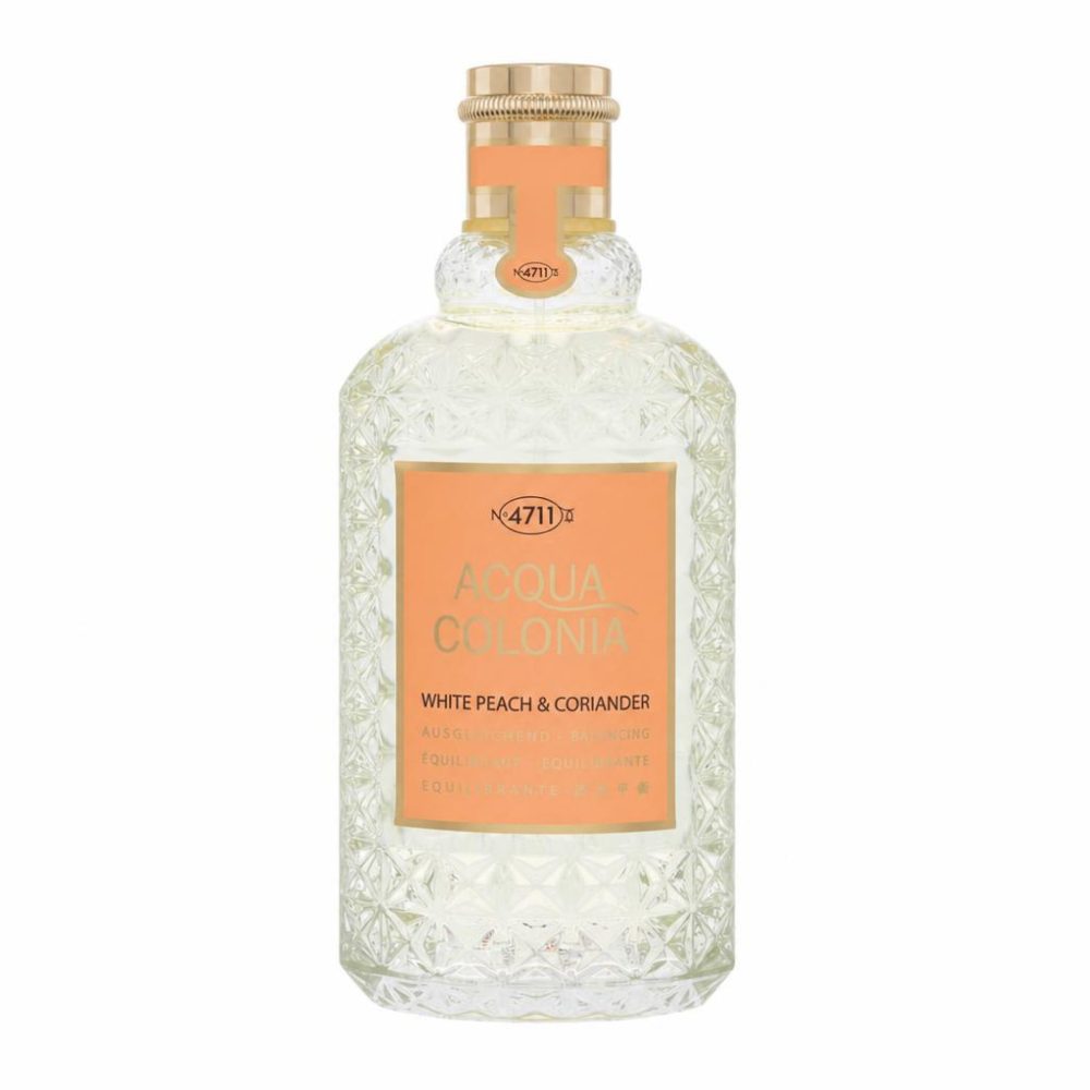 4711 Acqua Colonia White Peach & Coriander by Maurer & Wirtz Eau de Cologne Spray (Unisex) 169 ml